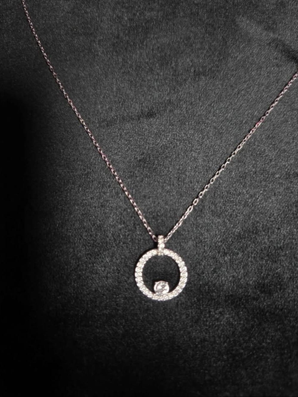 Swarovski Creativity Circle Pendant Necklace